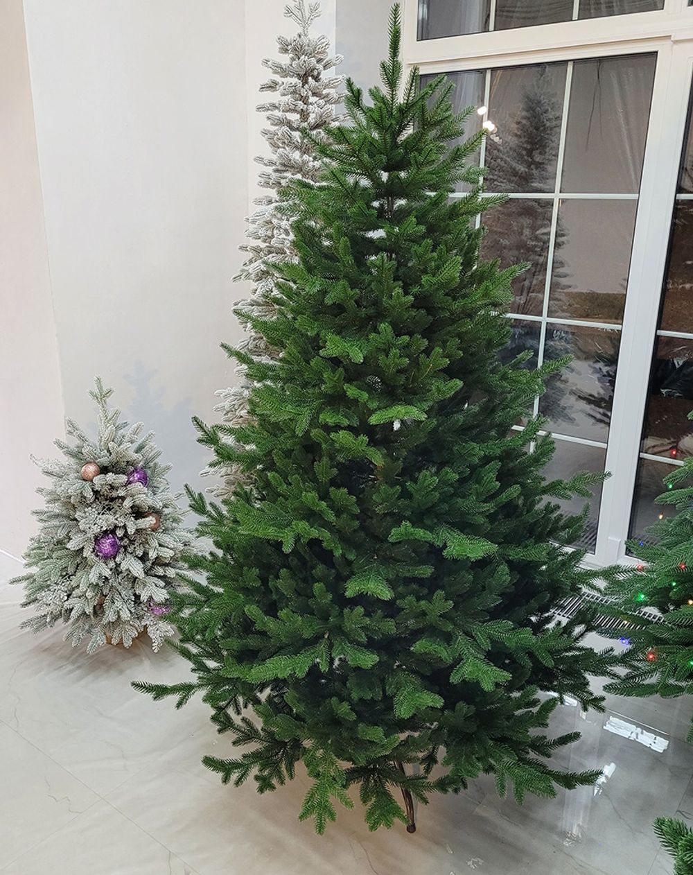 Ель искусственная «Доминика» (Литая хвоя) 185 см / 1,85 м