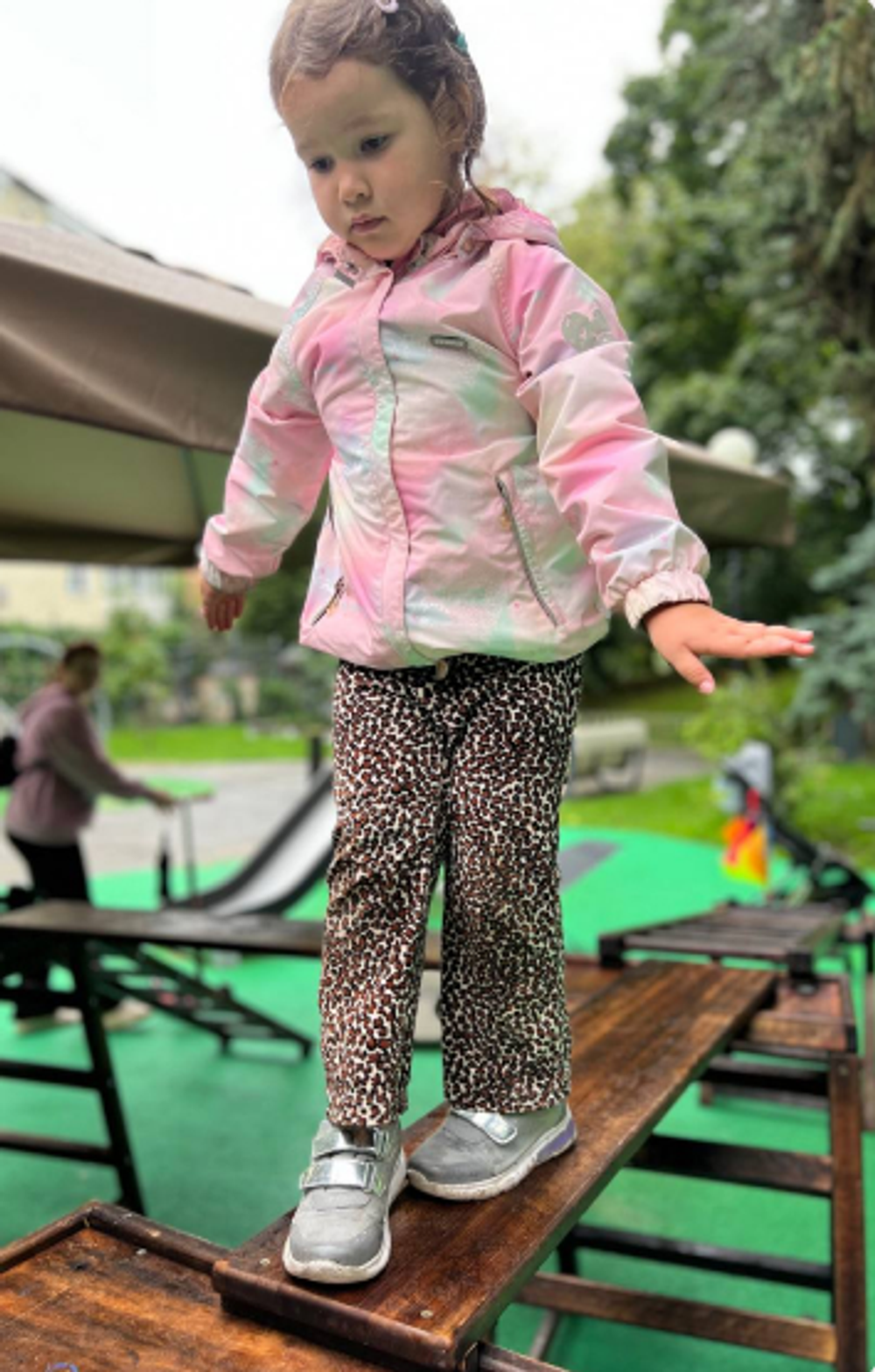 Деревянный мобильный физкультурный комплекс Стартовый набор