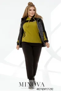 Костюм 17-292-лайм Minova