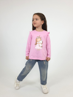 4-125-5 Джемпер для девочки