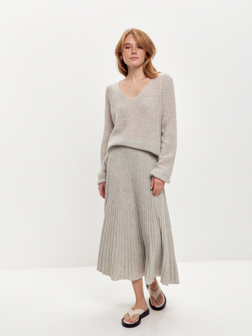 Кашемировый пуловер