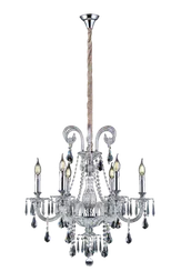 8258/6CR CHROME (1) Люстра Veneto Luce