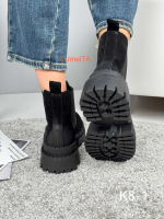 Ботинки нат. кожа по 6 пар (36-40)р./ k8-1