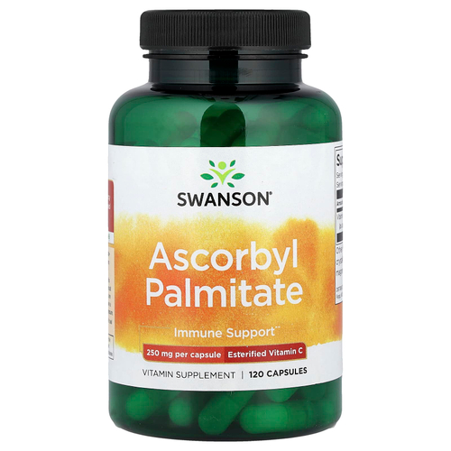 Swanson, Аскорбил пальмитат, 250 мг, 120 капсул