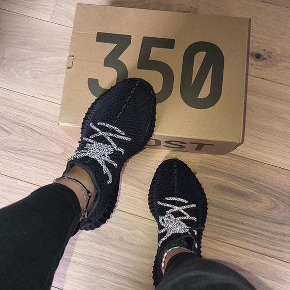 Adidas Yeezy Boost 350 V2 Black Reflective