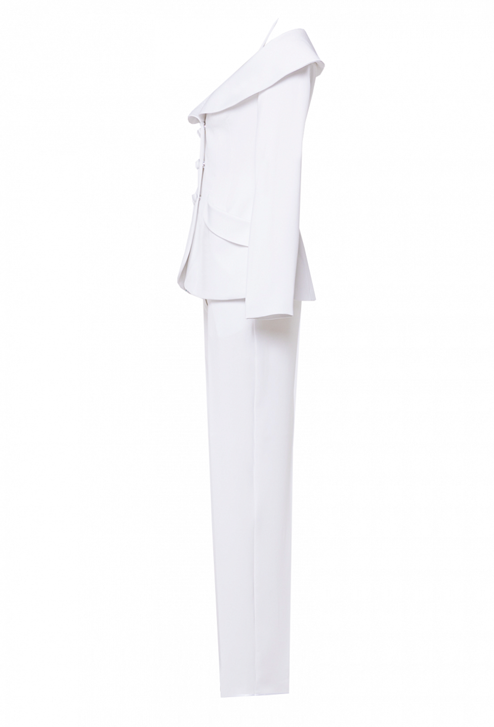 Костюм брючный белый 22-01-22 SS