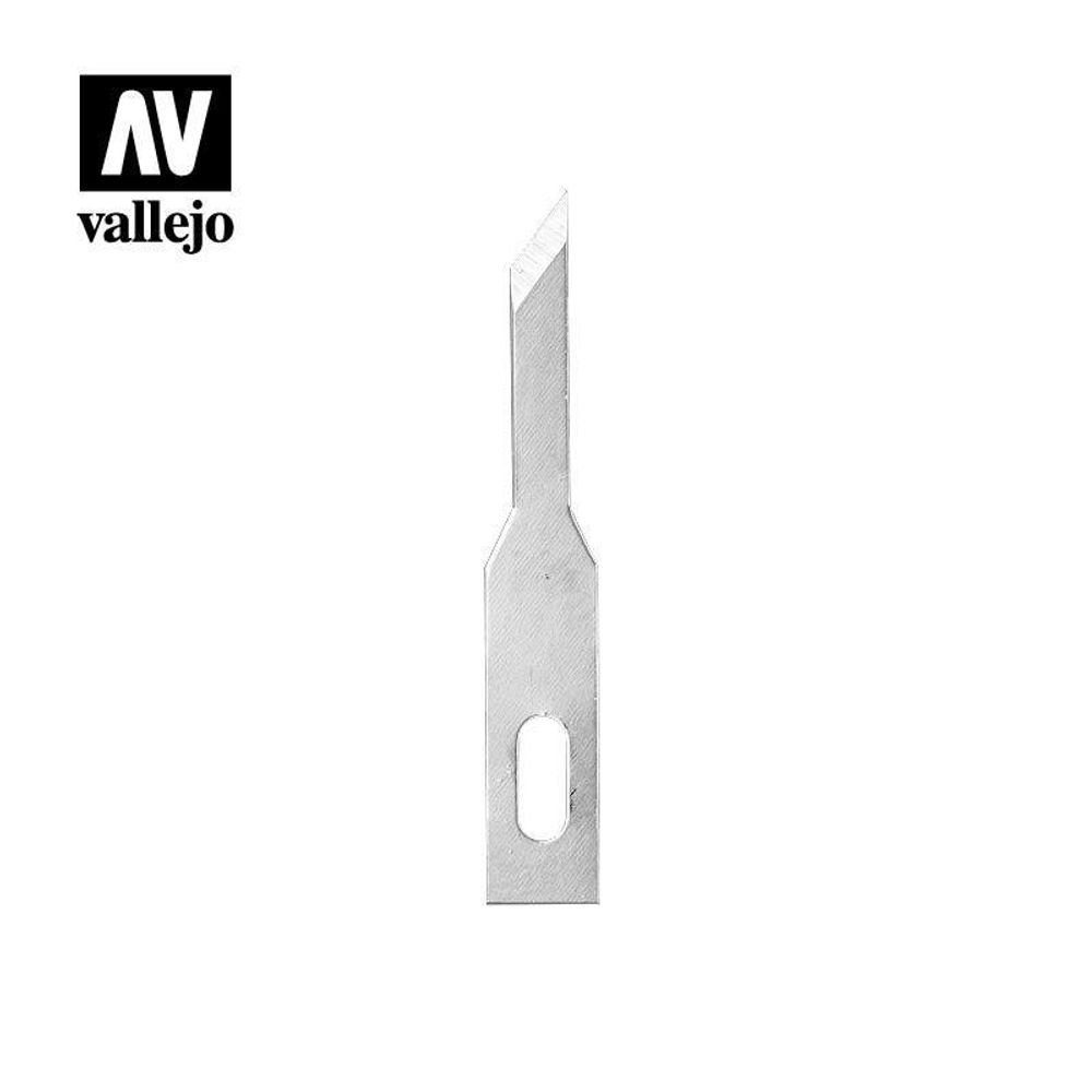 VALLEJO TOOLS: 68 STENCIL EDGE BLADES (5) - FOR NO.1 HANDLE