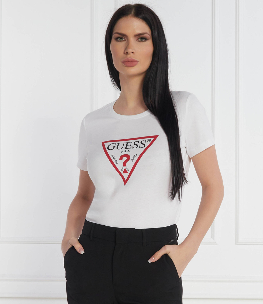 Футболка GUESS - белый(W1YI1B I3Z14)