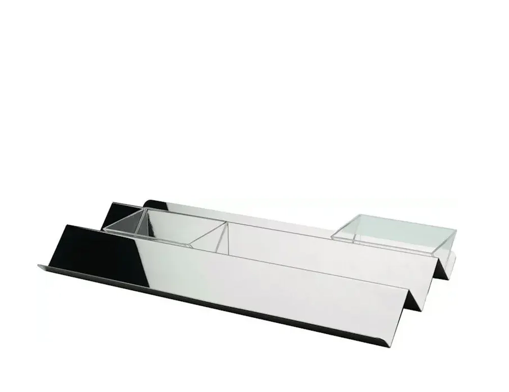 Alessi V Tray стальной сервировочный поднос 45 см