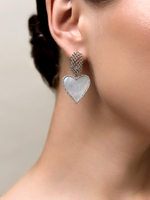 Серьги "Cinta Classic" Silver