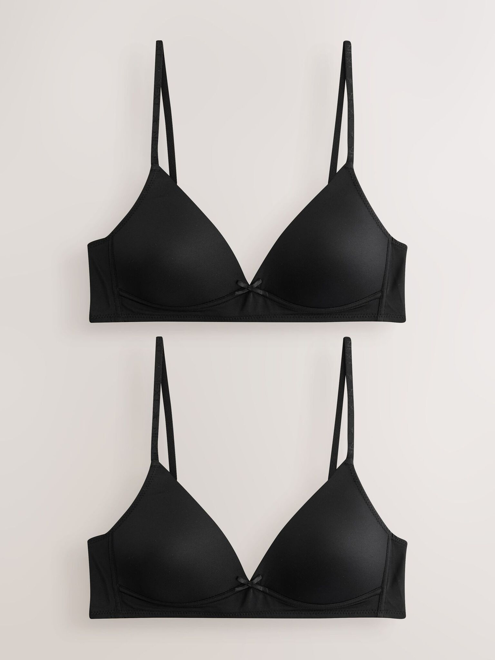 Бюстгалтер для девочки Next E45-718, 2шт., Черный