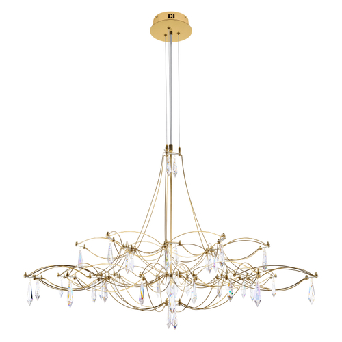 Подвесная светодиодная люстра Loft It Mira 10590/1000 Gold Asfour