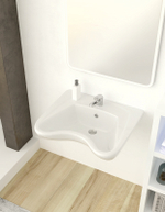 Раковина хирургическая КЕРАМИН 55 с креплением, белая (CS00077222)