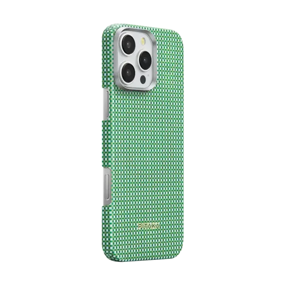 Чехол Pitaka Ultra-Slim Case для iPhone 16 Pro, Forest Green (KI1601PFOR)