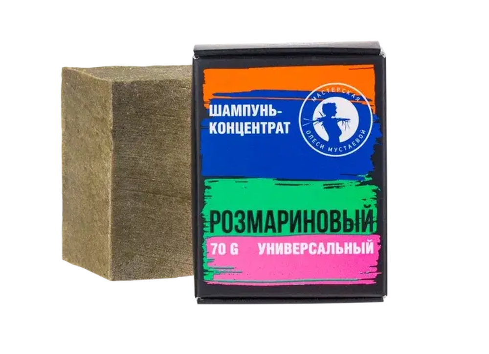 Шампунь-концентрат Розмариновый, ТМ МАСТЕРСКАЯ ОЛЕСИ МУСТАЕВОЙ