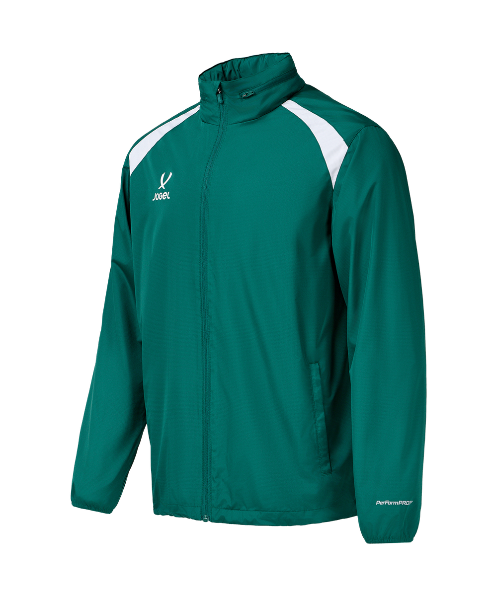 Куртка ветрозащитная Jogel DIVISION PerFormPROOF Rain Jacket, темно-зеленый N4