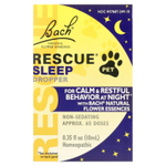 Bach, Rescue® Pet, пипетка для сна, 10 мл (0,35 жидк. унц.)