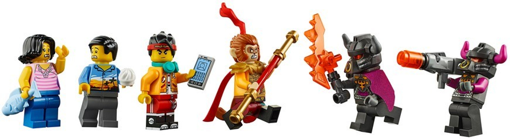 LEGO Monkie Kid: Боевой робот Царя Обезьян 80012 — Monkey King Warrior Mech — Лего Манки Кид