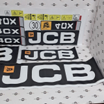 Комплект наклеек "JCB 4CX" | Аналог