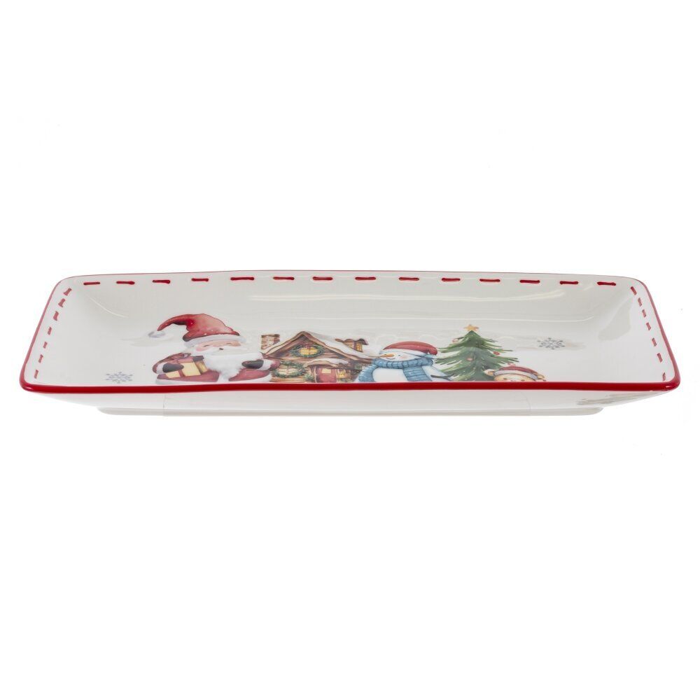 GAEM Блюдо "Веселый Новый год", L34,5 W17 H3,5 см