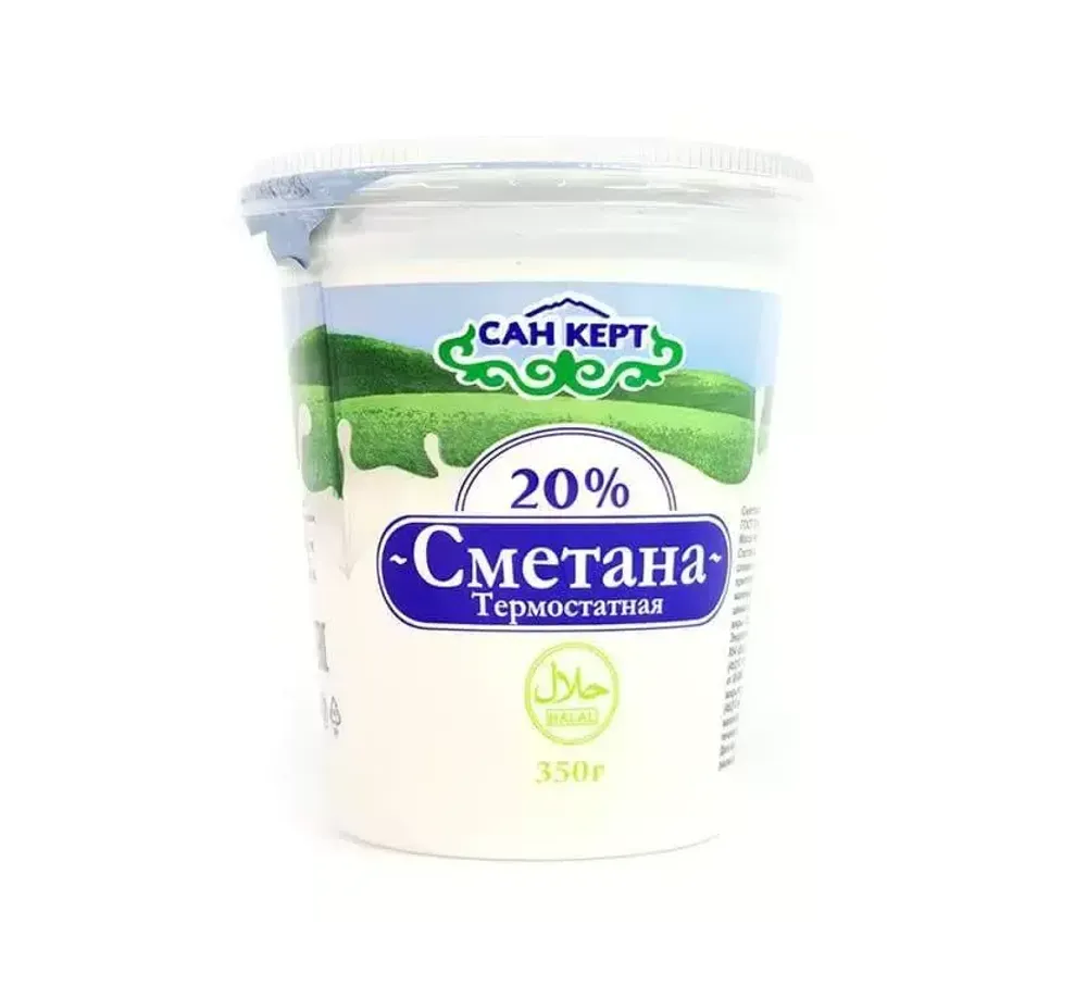 Сметана Сан Керт 20%,350г