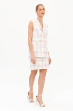 1967 Жилет женский (молочно-розовый)