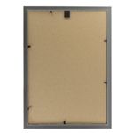 Рамка 21х30 см, пластик, багет 16 мм, BRAUBERG "HIT5", серебро с двойной позолотой, стекло, 391076