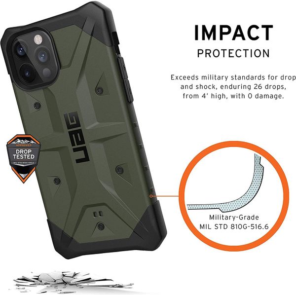 Чехол Uag Pathfinder для iPhone 12/12 Pro (Mallard)