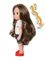 Кукла Ася "Приключения с Кудряшиком" плстм. 26см (Весна)