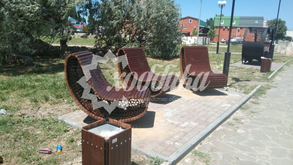 Кресло стальное «Филигран Уно»
