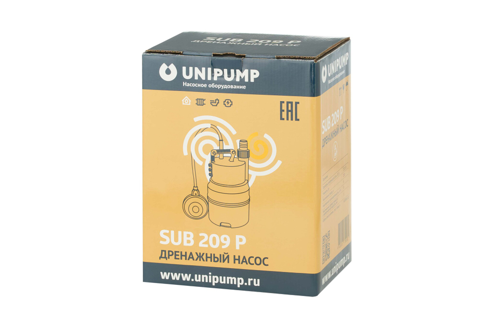 Дренажный насос SUB 209 P