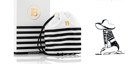 Balmain Hair Couture Сумочка для косметики (шампунь увлажняющий 50 мл, кондиционер увлажняющий 50 мл, солевой спрей 50 мл)