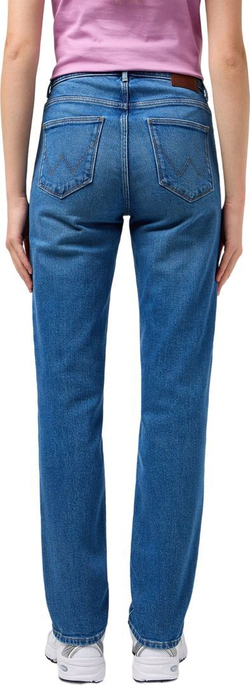 Джинсы Wrangler STRAIGHT MID WASH синий