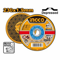 Круг отрезной 27 230х1.9х22 A 30 RBF Metal INGCO MCD192302