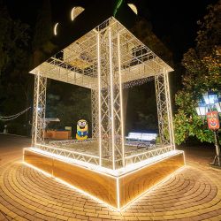 ULS-N21-2835-120LED-m-8mm-IP67-220V-8W-m-50M-WW Светодиодная гибкая герметичная лента. NEON. Бобина 50 м. Теплый белый свет 3000К. TM Uniel.