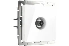 Розетка TV Werkel оконечная белый 25757