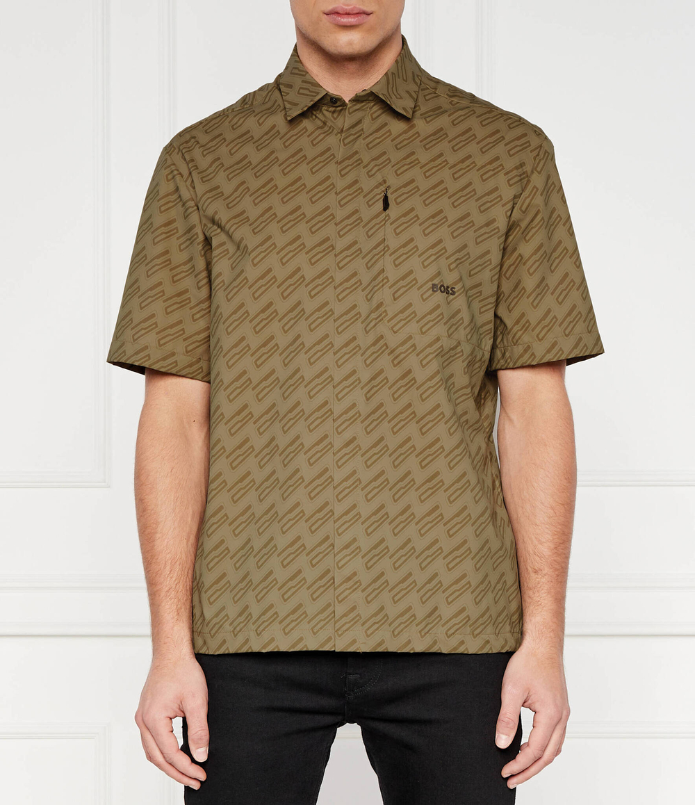Рубашка BOSS GREEN - хаки(50512012)