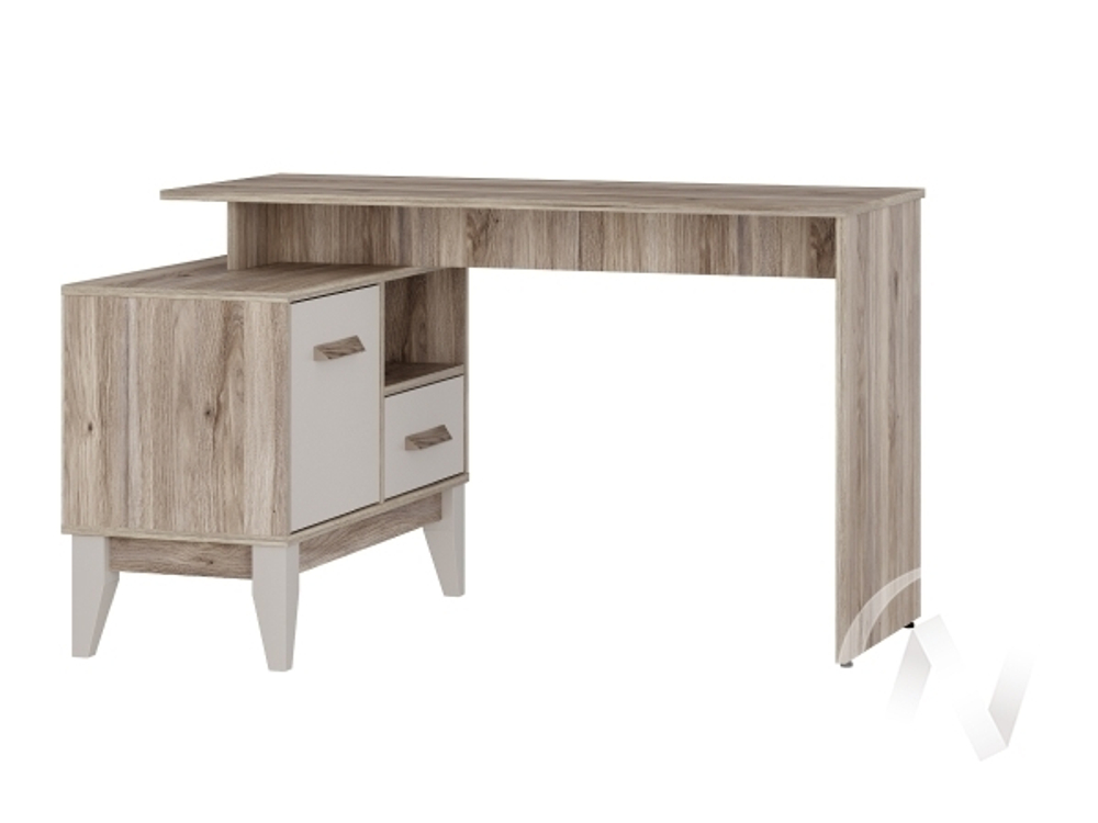 Стол письменный ПС-02 МС Скандика (дуб смоки/кашемир)