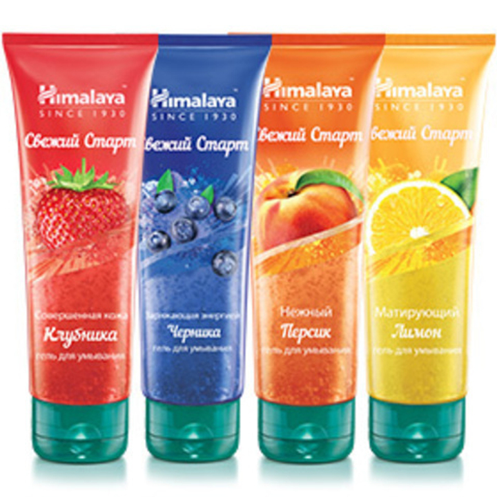 Гель для умывания Himalaya Свежий Старт Клубника, 100 мл
