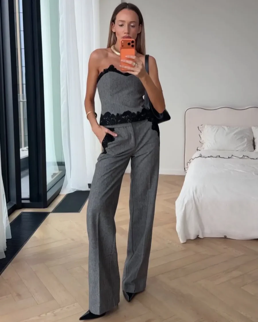 Брюки Dally, Серые