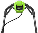 Газонокосилка аккумуляторная GREENWORKS 2520707UD 2x24V, 36 см, бесщеточная, c 2хАКБ 4 Ач и ЗУ