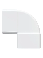 Отвод пластиковый ERA вертикальный 60x120 мм