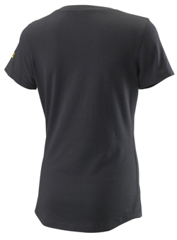 Женская теннисная футболка Wilson Love Earth Tech Tee W - черный