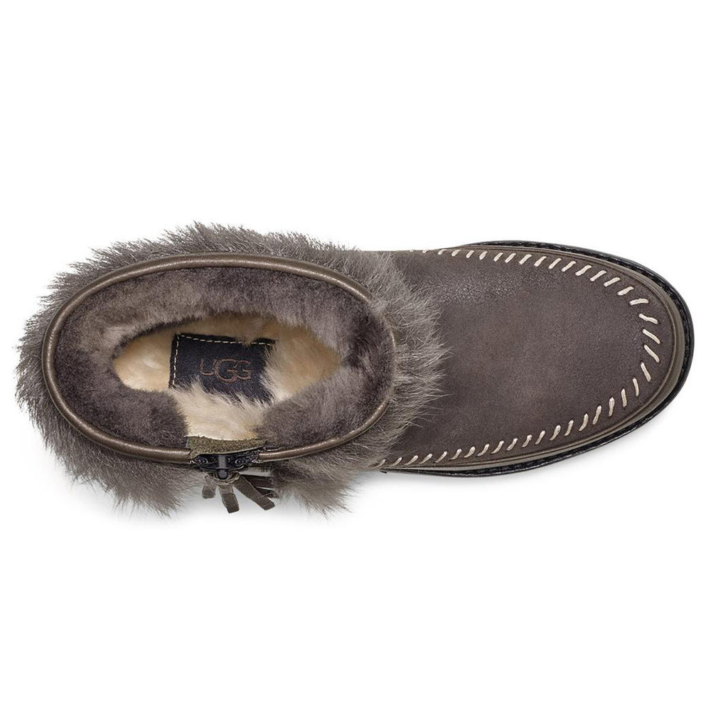 Сапоги UGG Fluff Punk Boot, 1102950-BLKO