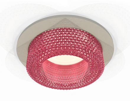 Ambrella Комплект встраиваемого светильника с композитным хрусталем MR16 Встраиваемые XC7623022