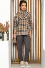 Костюм "Капитолина" (грей) НЬЮ К4759 LT Collection (Акция)