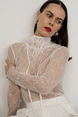 Боди из кружева