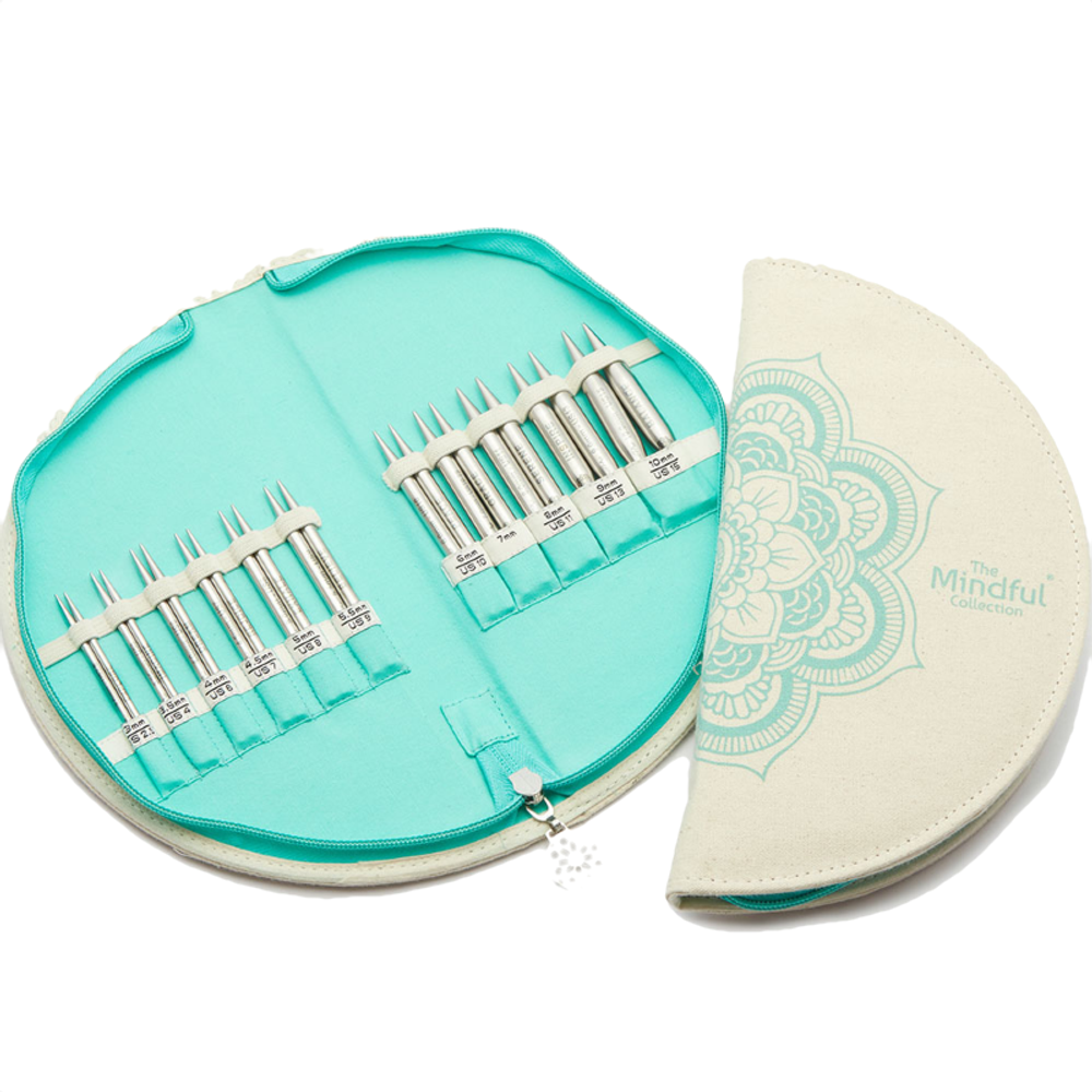 Набор укороченных съемных спиц KnitPro Mindful Warmth