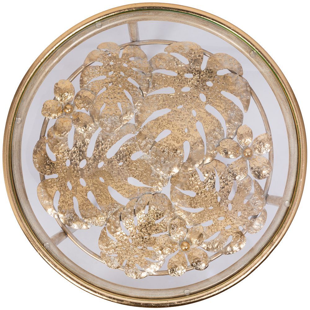 Столик декоративный Monstera Deliciosa (Монстера) Айвори