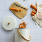 Набор для сортировки отходов кремовый, 4 предмета